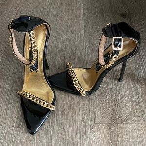 NWT Jessica Rich Monaco Sandal In Noir